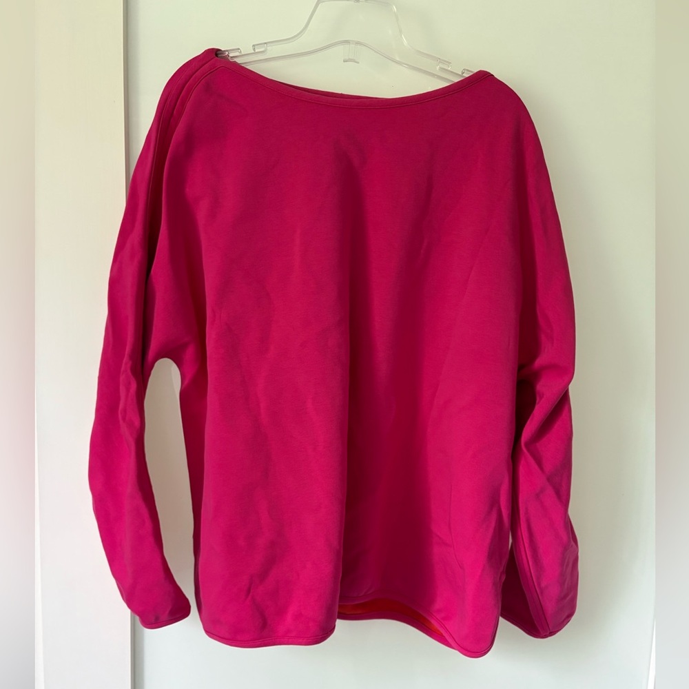 Ann Mashburn Reversible Double Knit Top